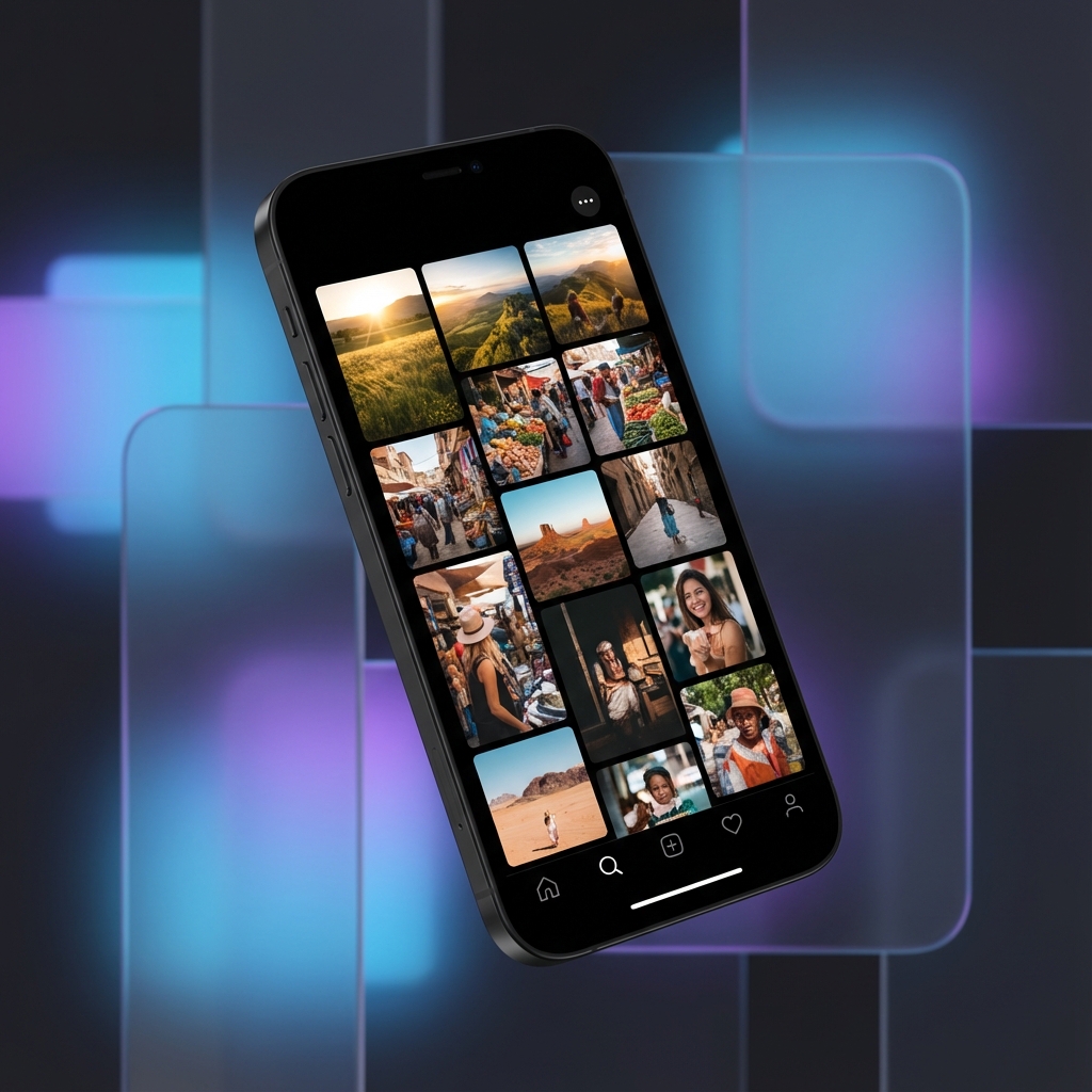 GramPhoto App Interface